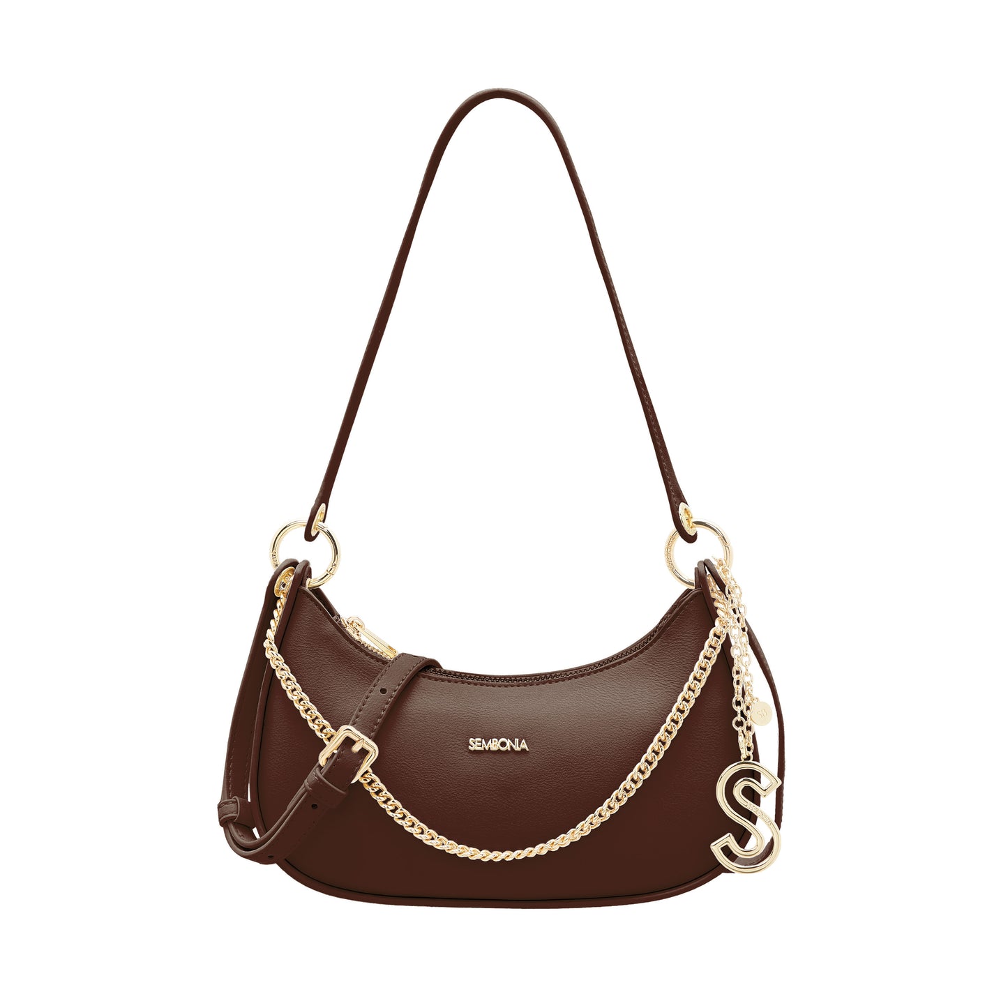 SEMBONIA Melissa Classic Baguette Crossbody Bag - 0603840-012