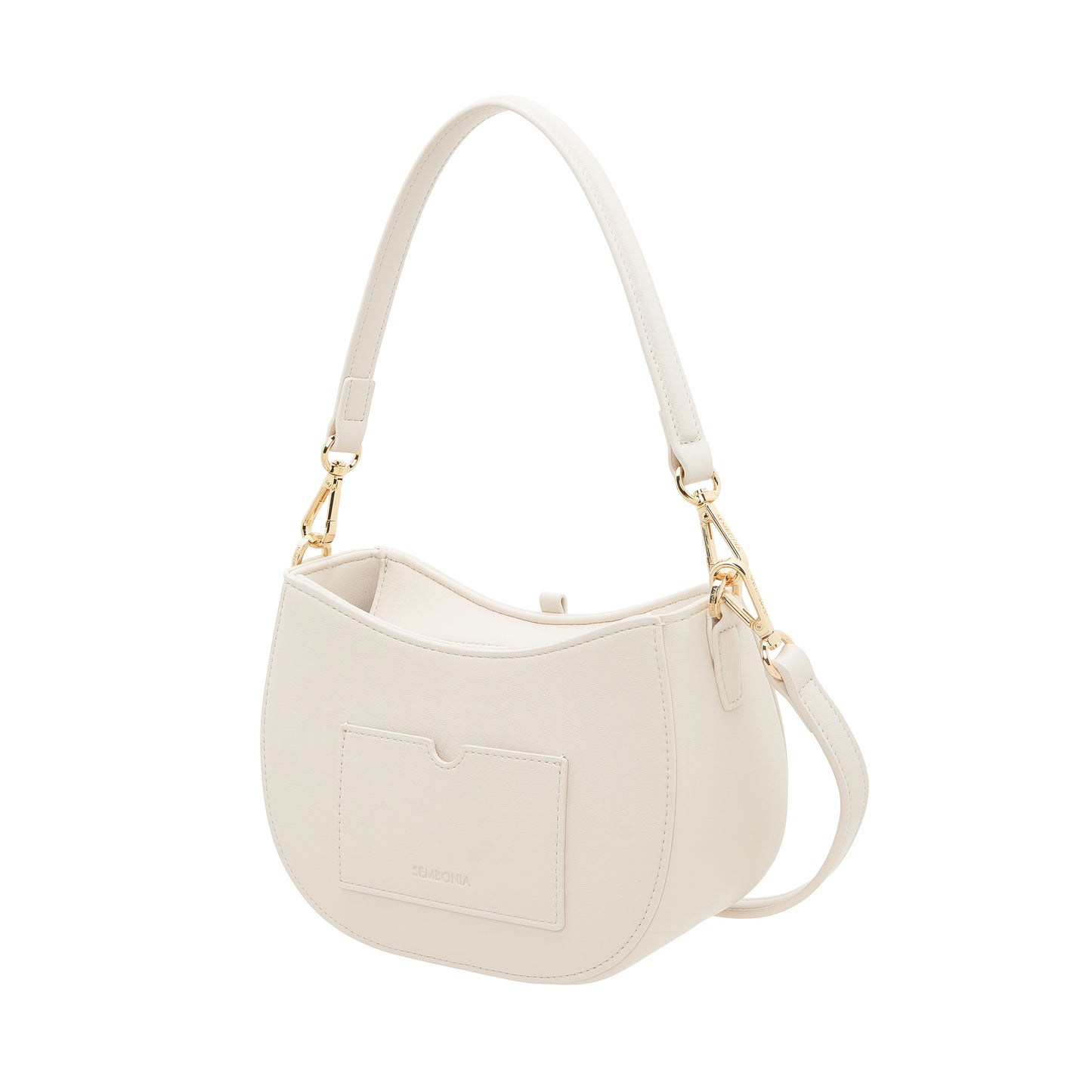 SEMBONIA S-pendant Crescent Crossbody Bag - 0603798-002S