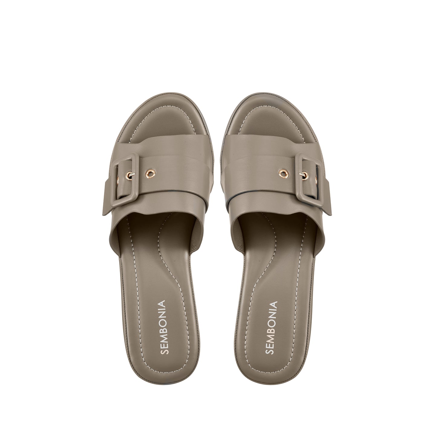 SEMBONIA Women Materials of Synthetic Leather Wedges -06316W-30081