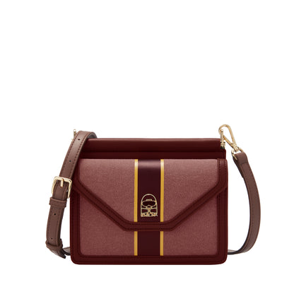SEMBONIA Classic Striped Canvas Envelope Crossbody Bag - 0603828-305S