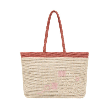 SEMBONIA Sandy Embroidered Tote Bag -0603975-203