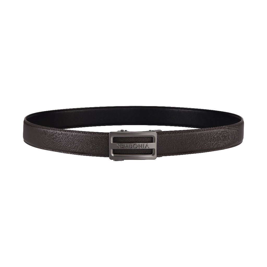 SEMBONIA Men 3.5 cm Auto Plaque Buckle Belt - 066703-220S