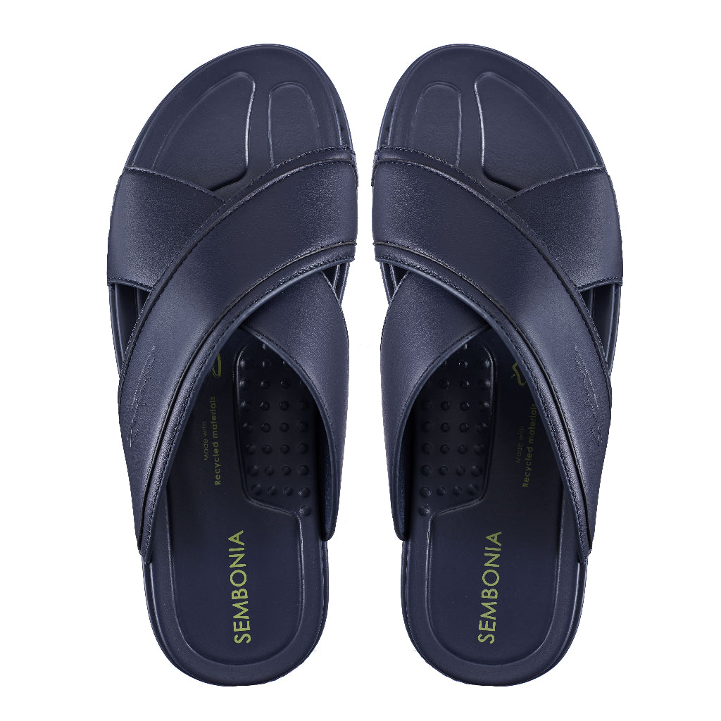 SEMBONIA Men Recycled Materials of Synthetic Leather SLIPPER - 06670-65001S