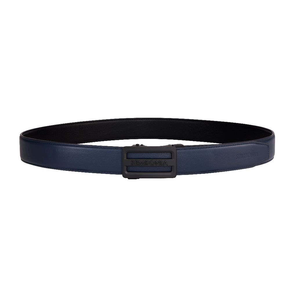 Men 3.5 cm Auto Plaque Buckle Belt - 066703-219S