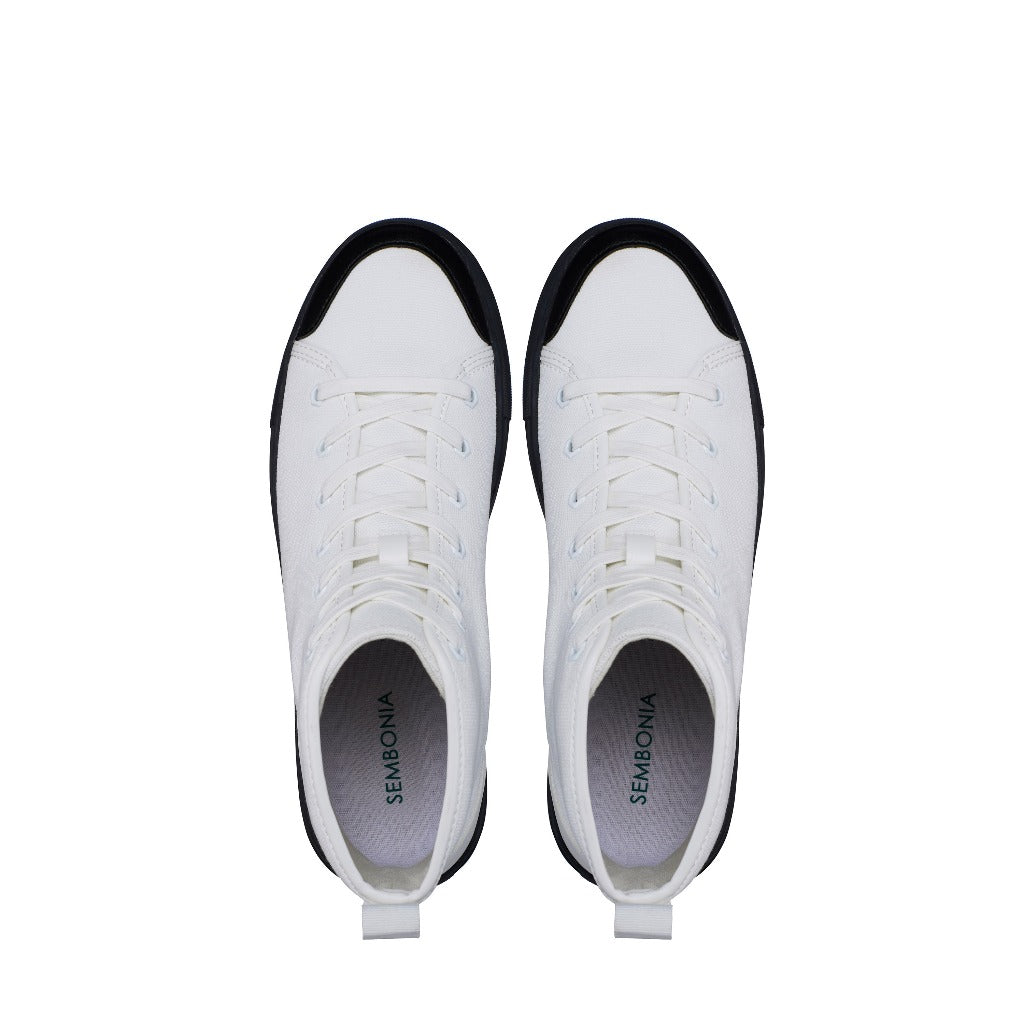 SEMBONIA Men Cotton trim with Recycled Materials of Synthetic Leather Sneaker - 06657-85041S