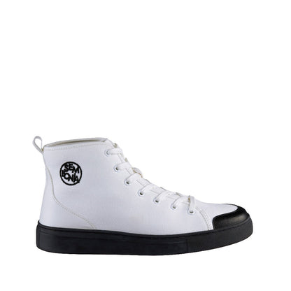 SEMBONIA Men Cotton trim with Recycled Materials of Synthetic Leather Sneaker - 06657-85041S