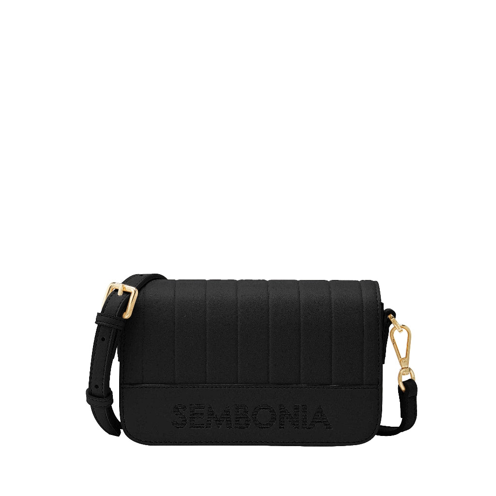 SEMBONIA Women Classy Debossed Stripe Crossbody Bag - 0603886-005A