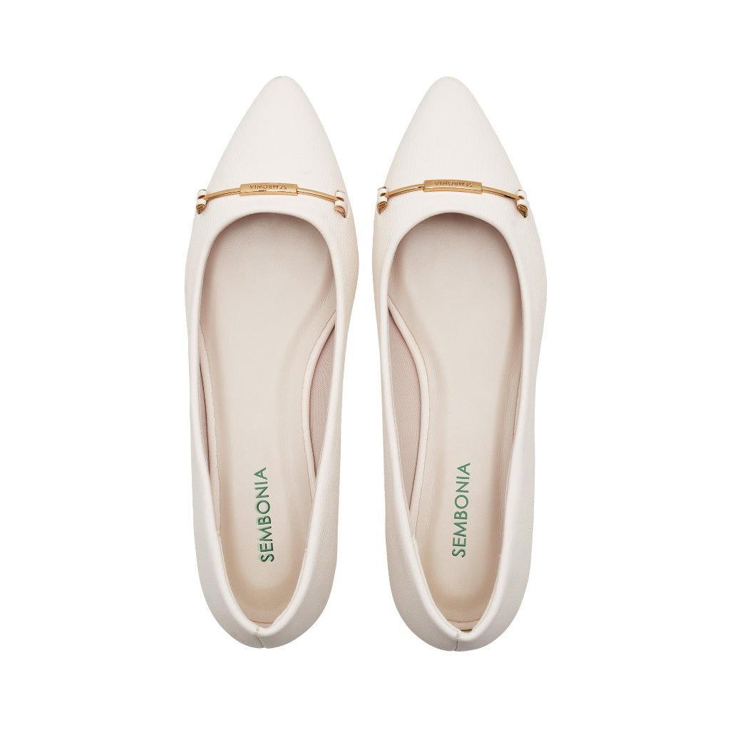 SEMBONIA Women Synthetic Leather Ballet -06348S-40073