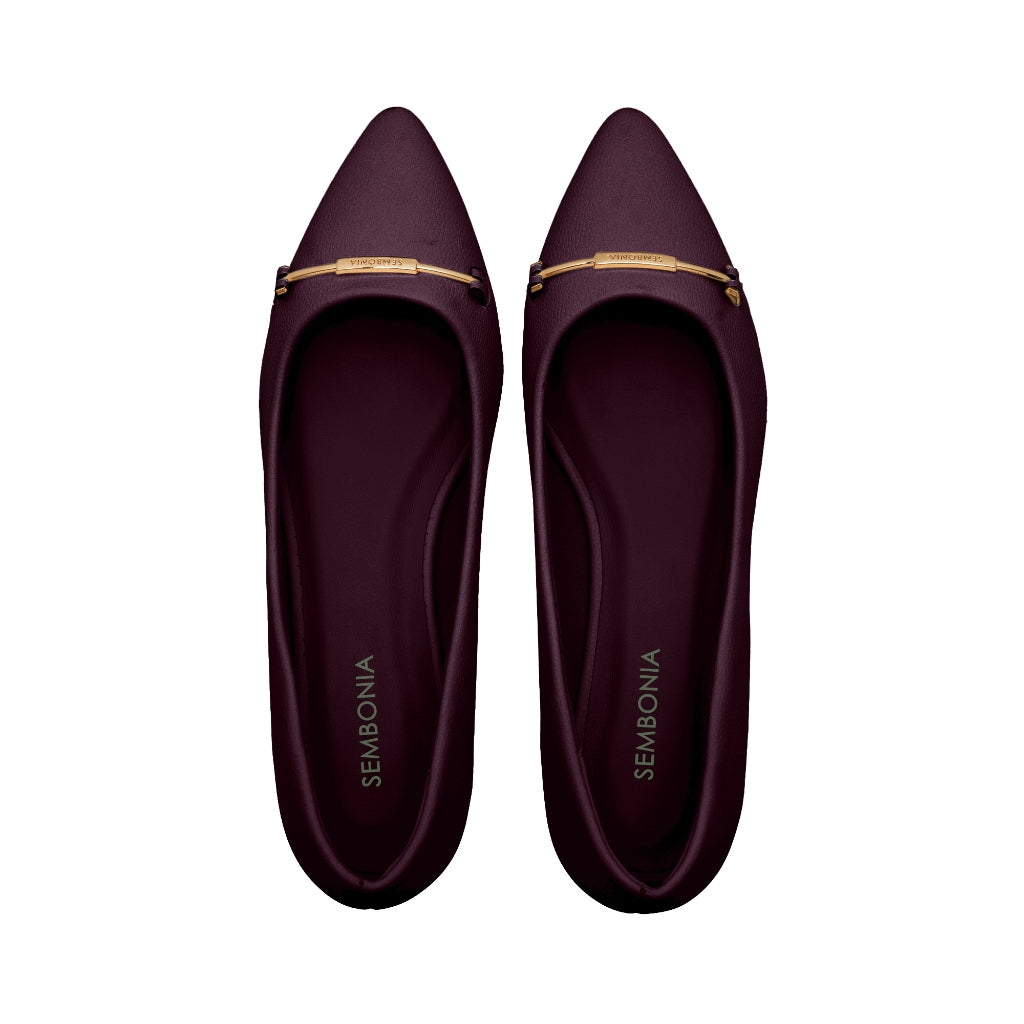 SEMBONIA Women Synthetic Leather Ballet -06348S-40073