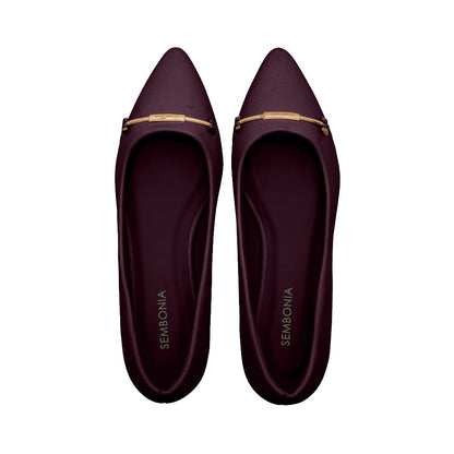 SEMBONIA Women Synthetic Leather Ballet -06348S-40073