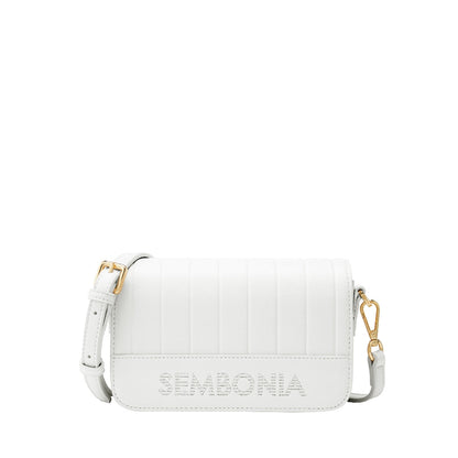 SEMBONIA Women Classy Debossed Stripe Crossbody Bag - 0603886-005A