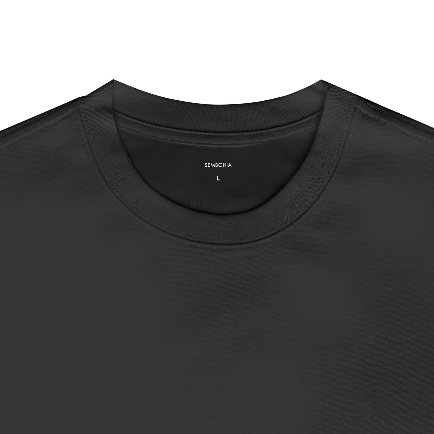 SEMBONIA Oversized Cotton T-Shirt - 068001-0001