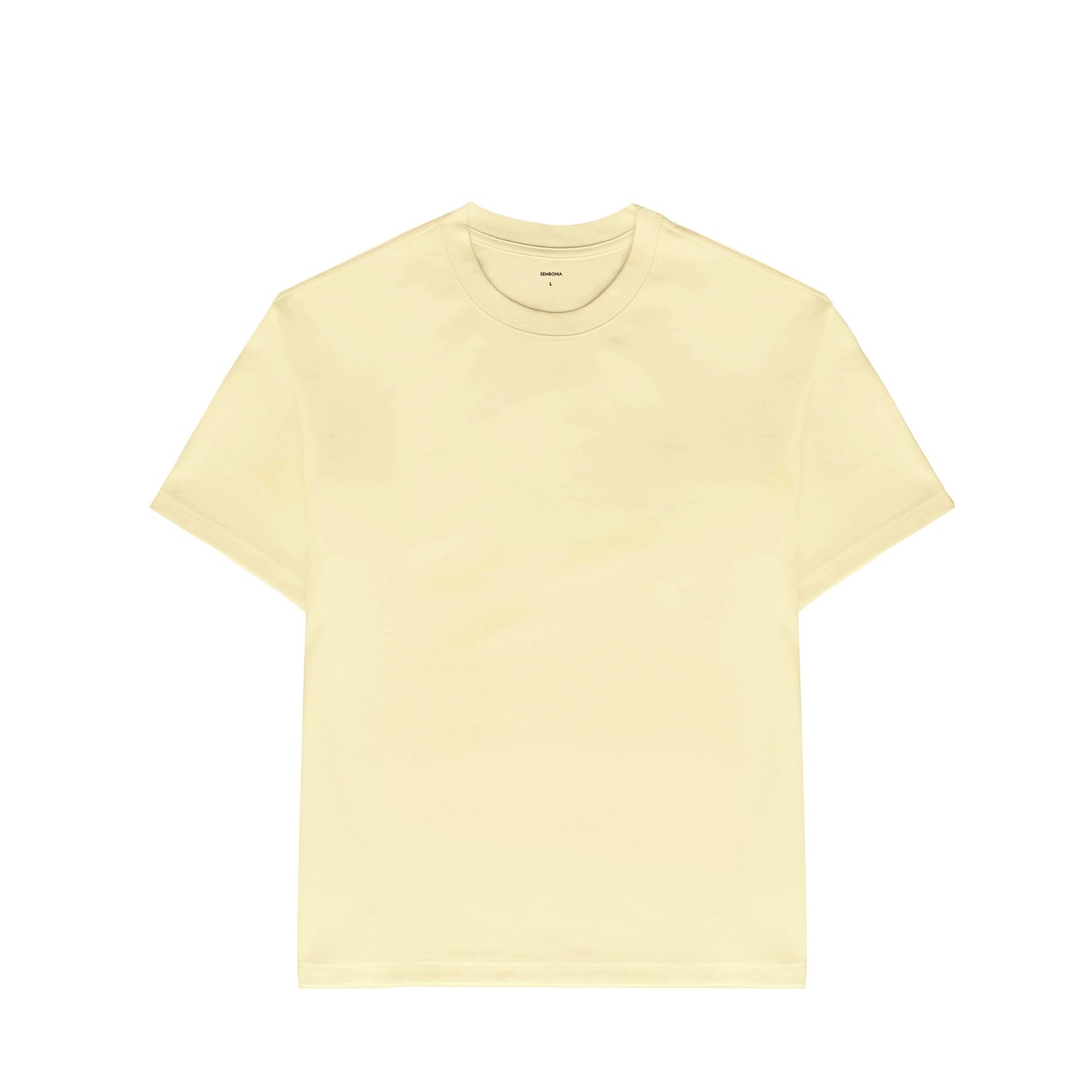 SEMBONIA Oversized Cotton T-Shirt - 068001-0001