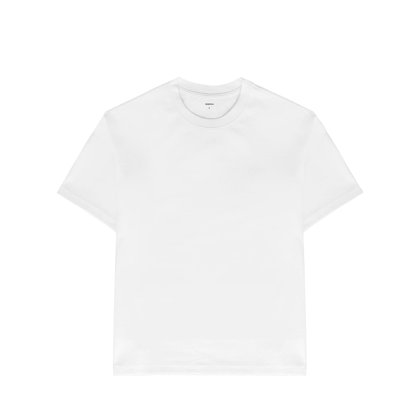 SEMBONIA Oversized Cotton T-Shirt - 068001-0001