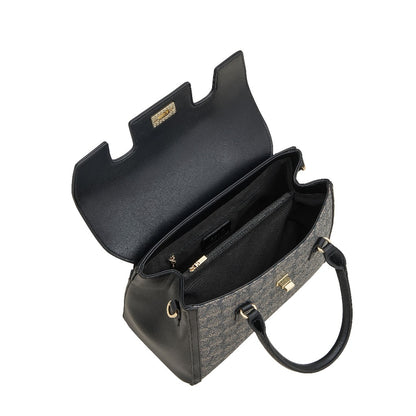 SEMBONIA Classy Monogram Satchel Bag - 0603980-001