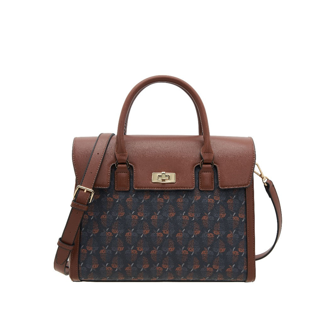 SEMBONIA Classy Monogram Satchel Bag - 0603980-001