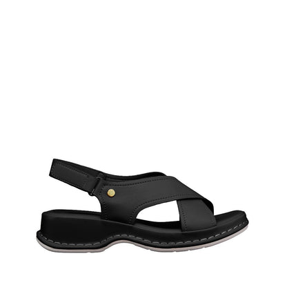 SEMBONIA Women Recycled Materials of Synthetic Leather Wedges - 06308W-30077S