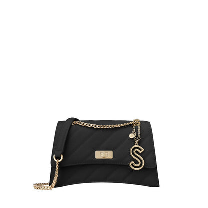 SEMBONIA Janne Quilted Trapeze Crossbody Bag - 0603853-001S