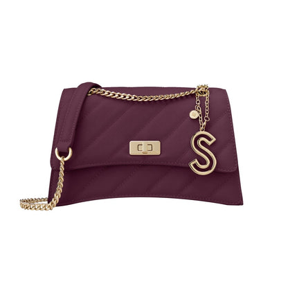 SEMBONIA Janne Quilted Trapeze Crossbody Bag - 0603853-001S