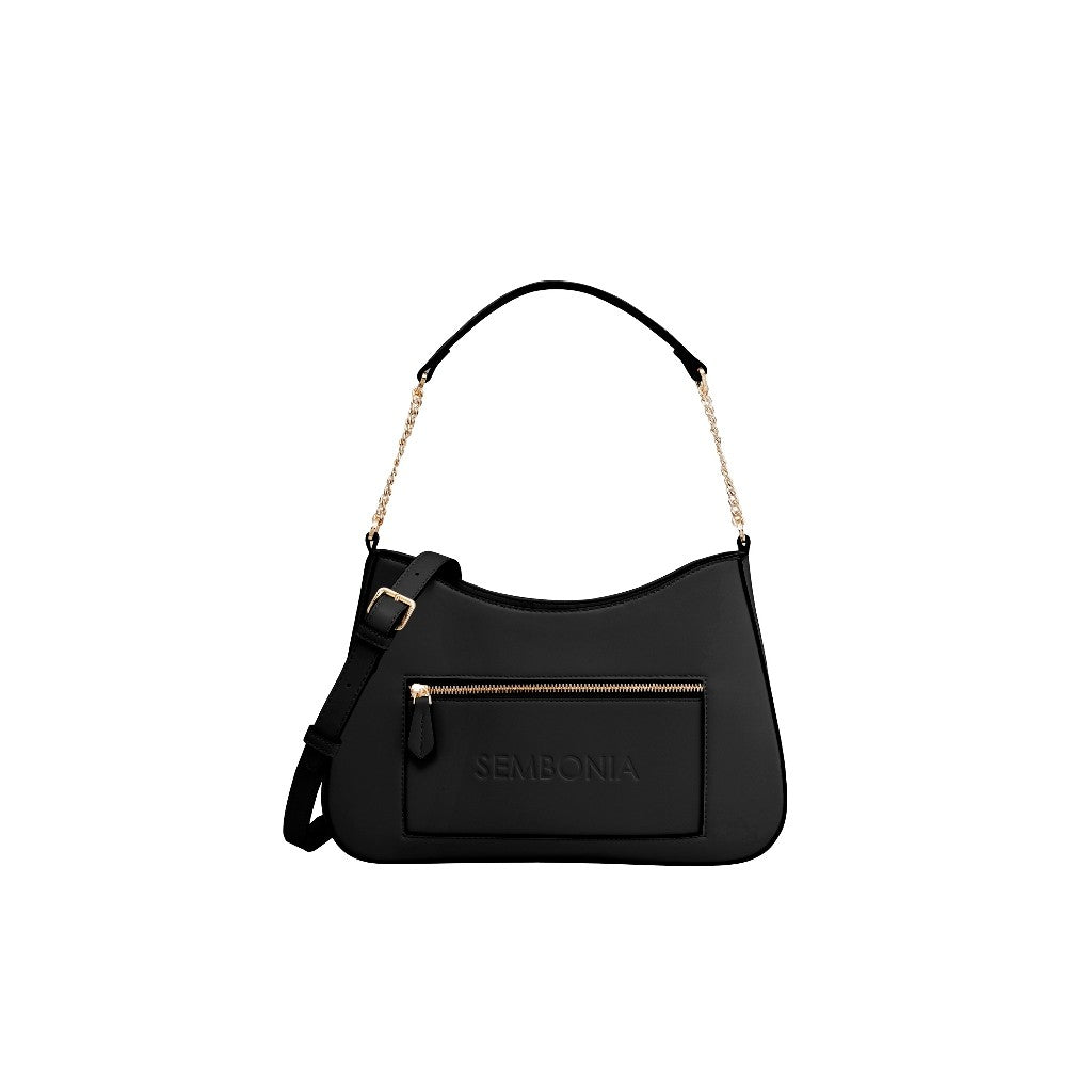 SEMBONIA Sembonia Debossed Trapeze Crosbody Bag - 0603811-012S