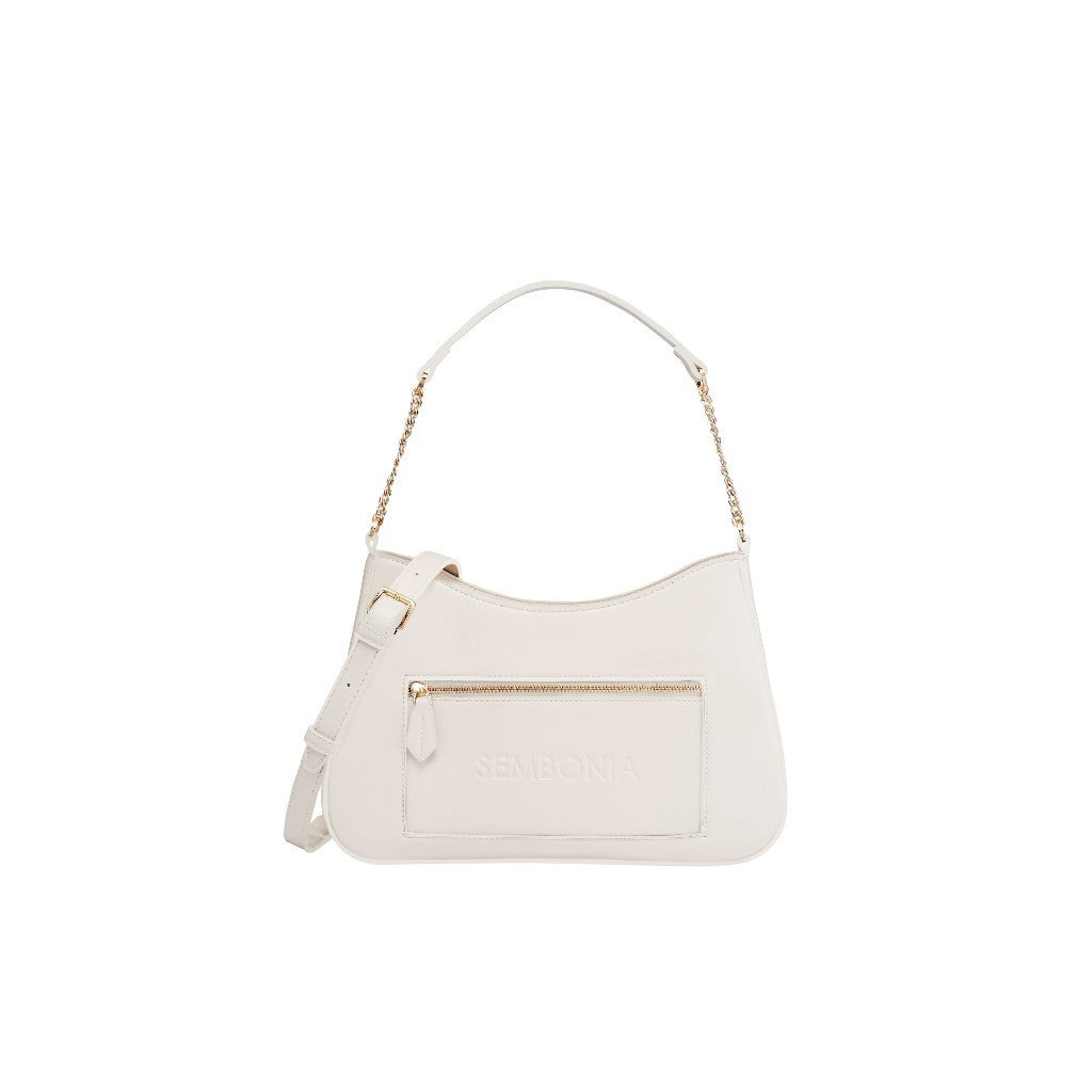 SEMBONIA Sembonia Debossed Trapeze Crosbody Bag - 0603811-012S