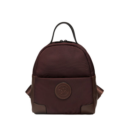 SEMBONIA Traveler Logo Patch Décor Nylon Backpack - 0603897-009A