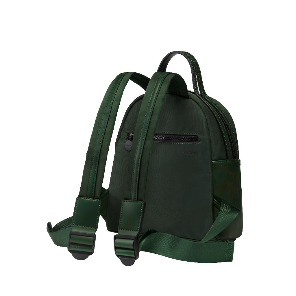 SEMBONIA Traveler Logo Patch Décor Nylon Backpack - 0603897-009A