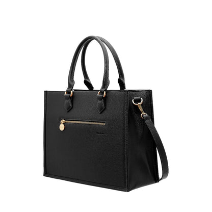 SEMBONIA Large Classic Multi-Pockets Satchel Bag - 0603812-018A