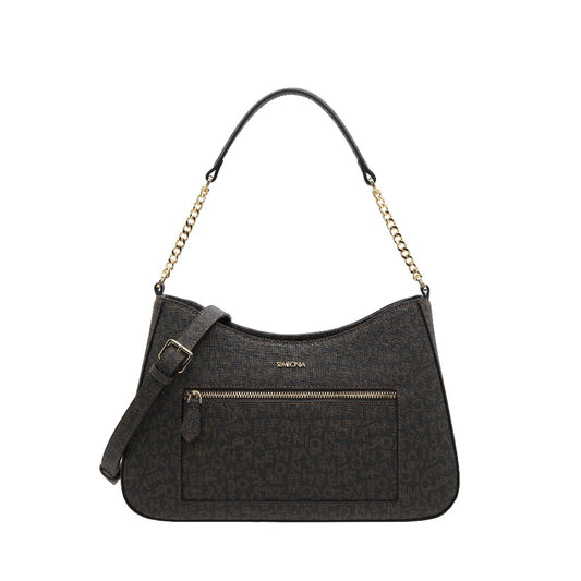 SEMBONIA L Monogram Trapeze Crosbody Bag - 0603811-212