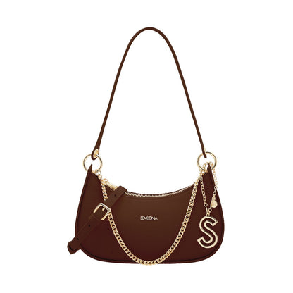 SEMBONIA Melissa Classic Baguette Crossbody Bag - 0603840-012A
