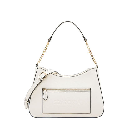 SEMBONIA Debossed Trapeze Crossbody Bag Large - 0603811-012A