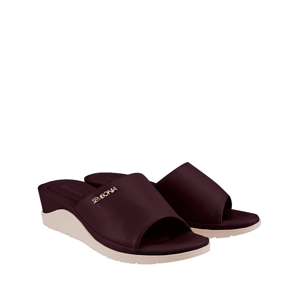 SEMBONIA WOMEN Recycled Materials of Synthetic Leather WEDGES -06349W-30071S