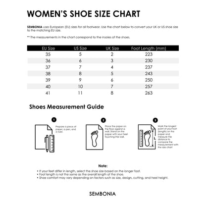 SEMBONIA WOMEN Synthetic Leather LOAFER -06316W-50060