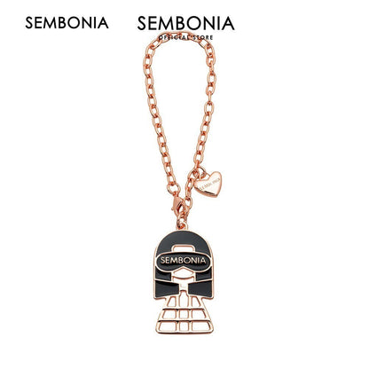 SEMBONIA Enamelled Dolly Bag Charm - 0602866-911