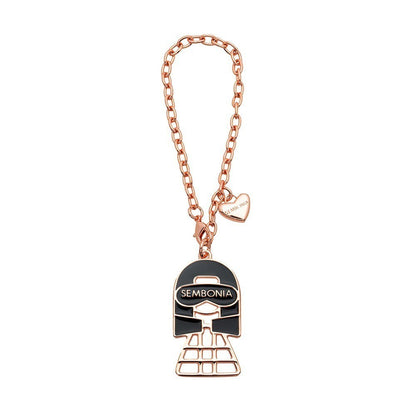 SEMBONIA Enamelled Dolly Bag Charm - 0602866-911
