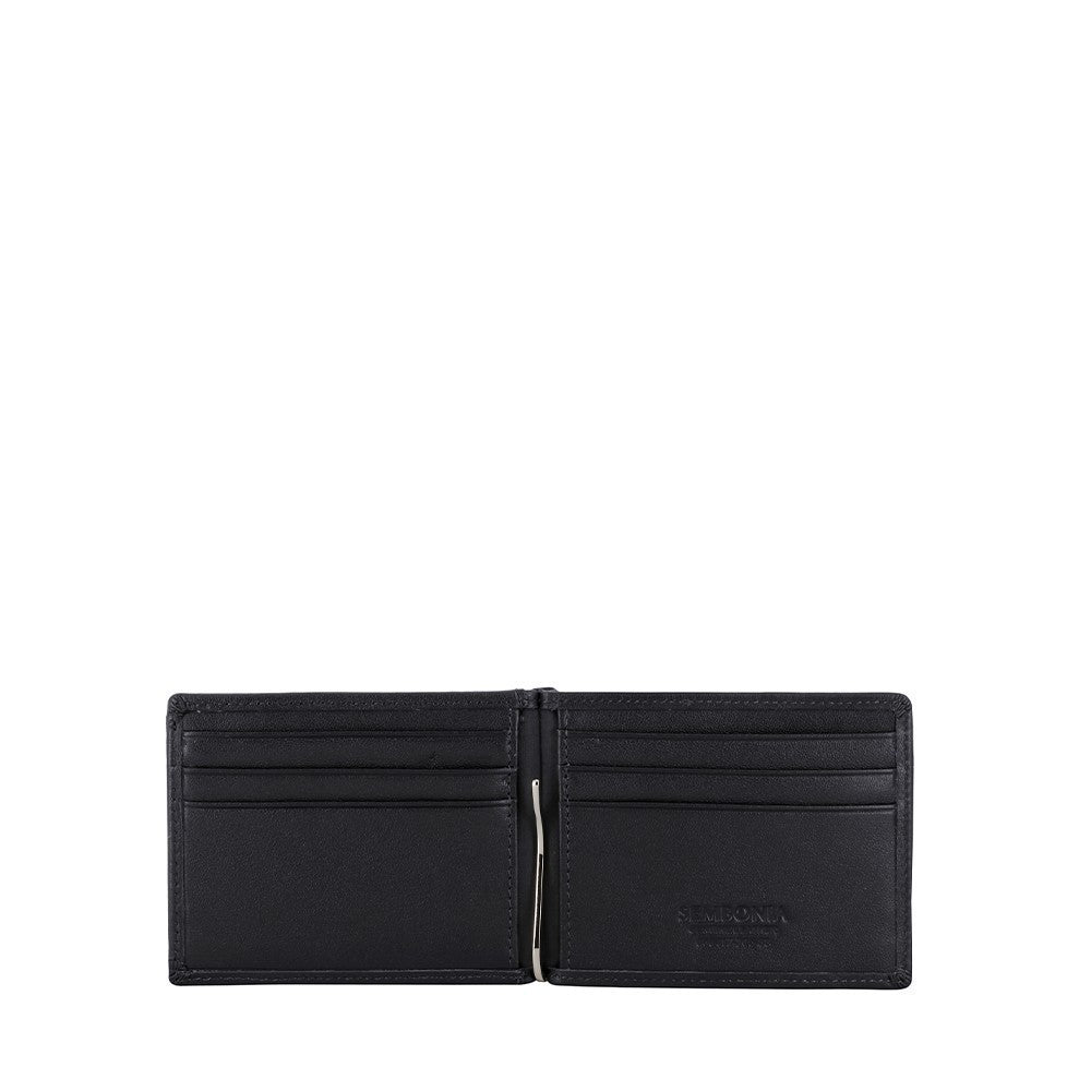 SEMBONIA Men Nappa Leather Money Clip Wallet - 066417-705