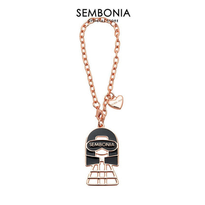 SEMBONIA Enamelled Dolly Bag Charm - 0602866-911