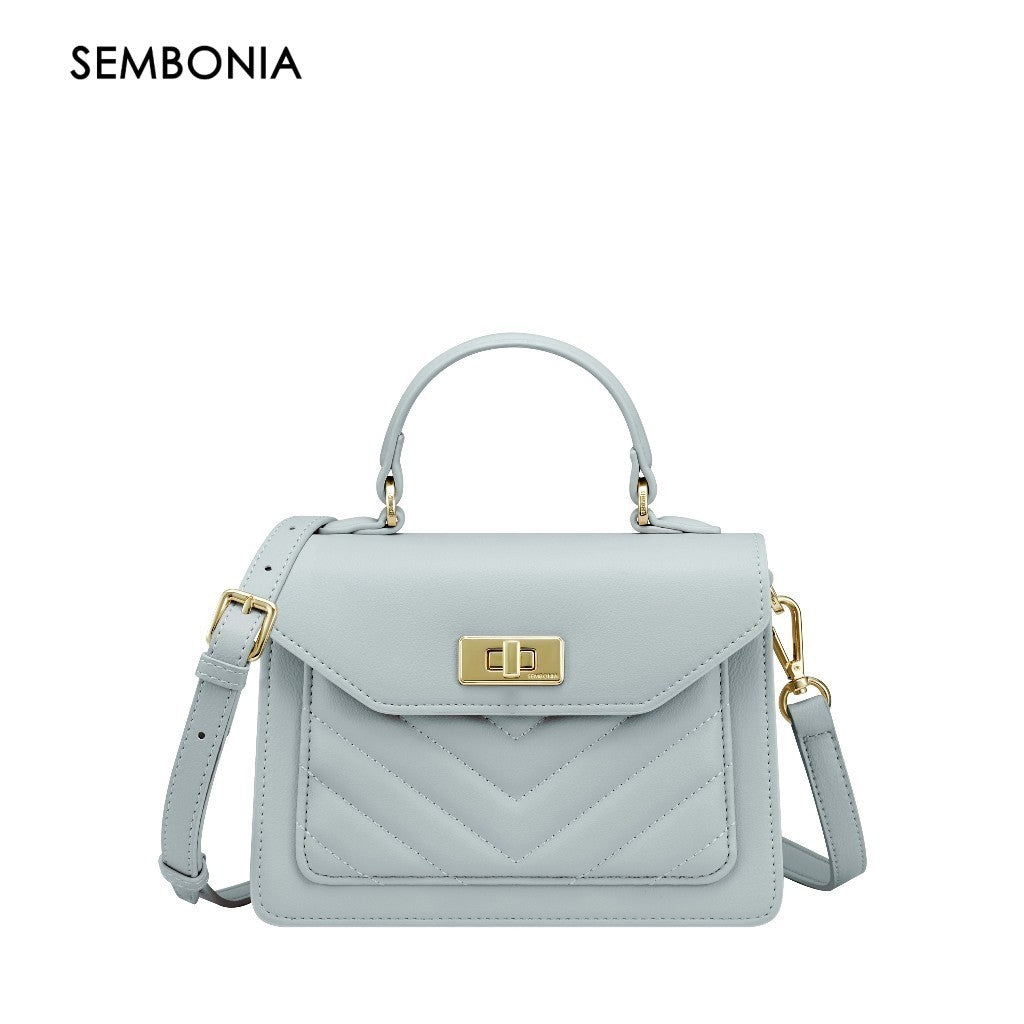 SEMBONIA Chevron Statement Crossbody Bag - 0603724-306S