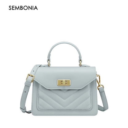 SEMBONIA Chevron Statement Crossbody Bag - 0603724-306S