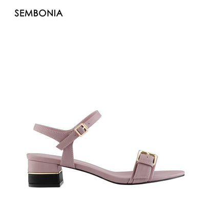 SEMBONIA Women Synthetic Leather Heeled Sandal - 06315-20033-24