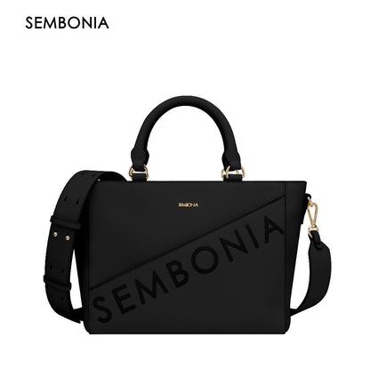 SEMBONIA Whimsical Embroidered Logo Tote Bag - 0603651-313S