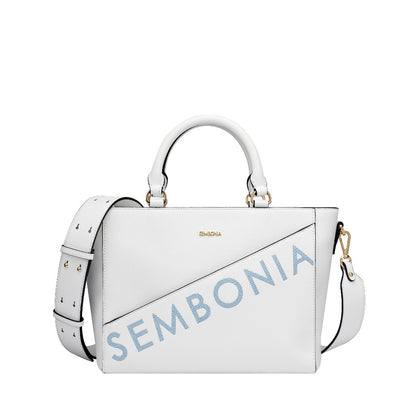 SEMBONIA Whimsical Embroidered Logo Tote Bag - 0603651-313S