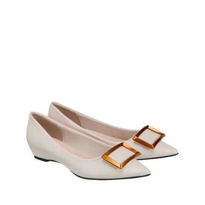 SEMBONIA Women Recycled Materials of Synthetic Leather Ballet - 06315-40066S