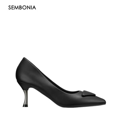 SEMBONIA Women Synthetic Leather Court Shoe - 06316-60138S