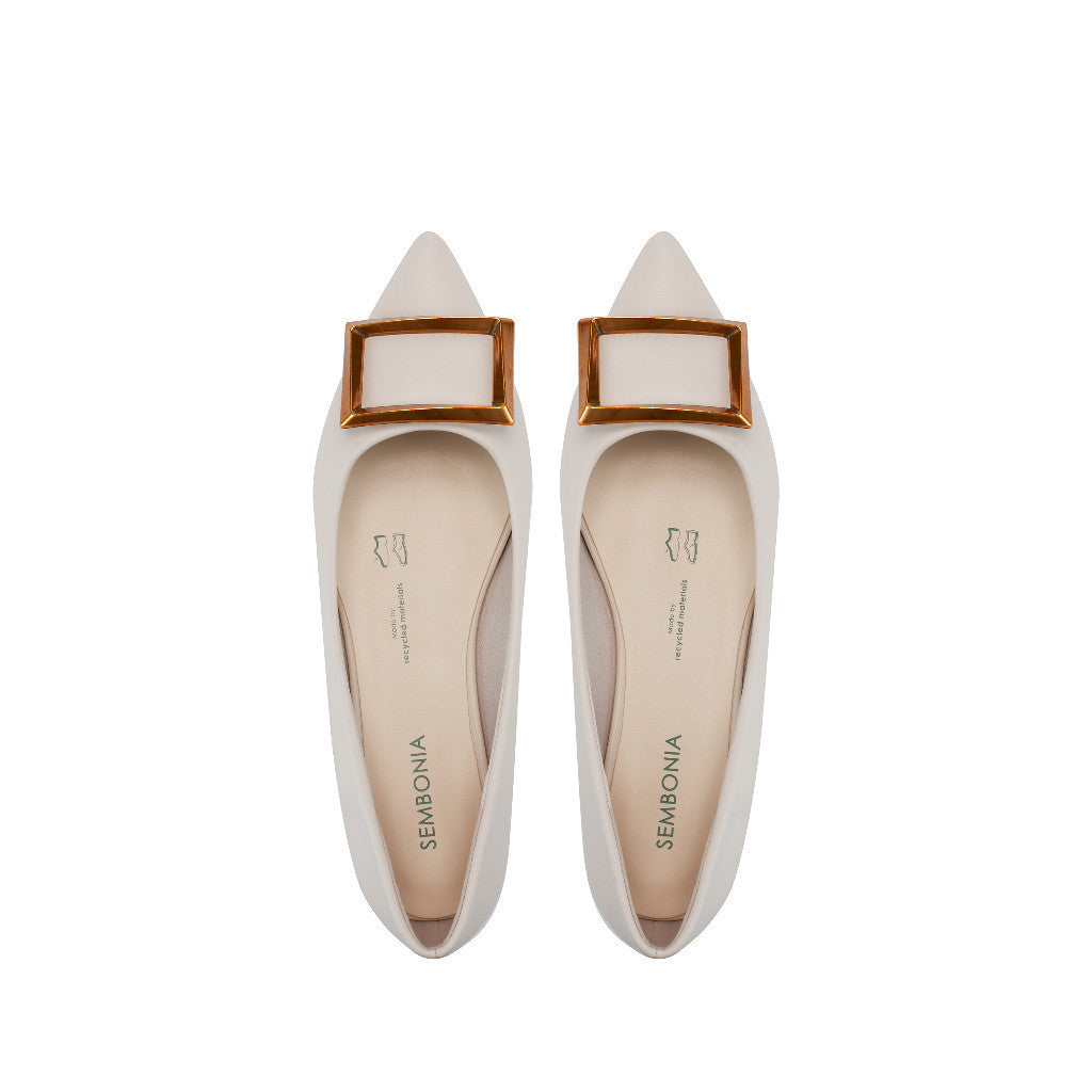 SEMBONIA Women Recycled Materials of Synthetic Leather Ballet - 06315-40066S
