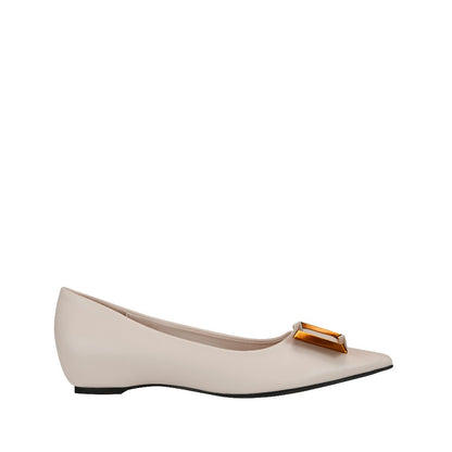 SEMBONIA Women Recycled Materials of Synthetic Leather Ballet - 06315-40066S