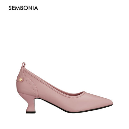 SEMBONIA Women Recycled Materials of Synthetic Leather Court - 06316-60140S