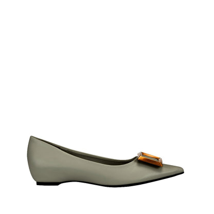 SEMBONIA Women Recycled Materials of Synthetic Leather Ballet - 06315-40066S