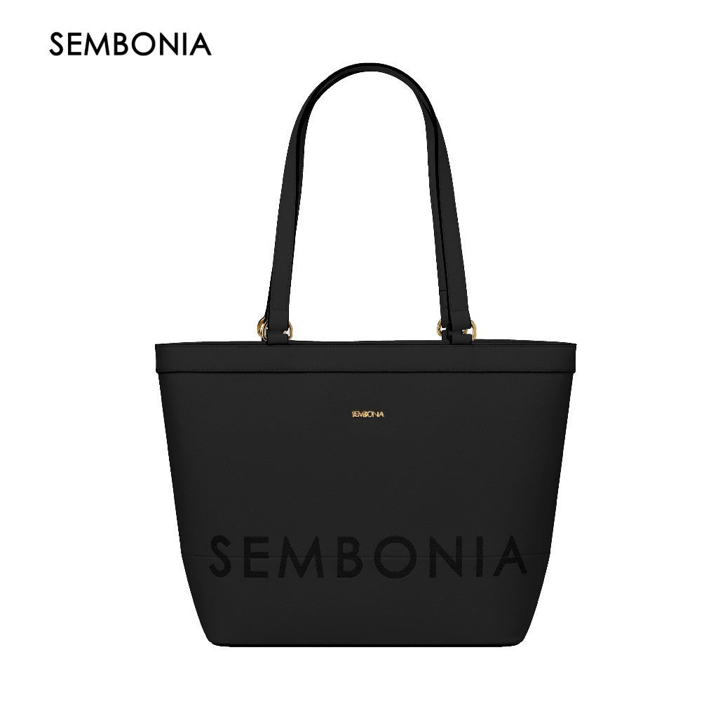SEMBONIA Whimsical Embroidered Logo Tote Bag - 0603651-303S