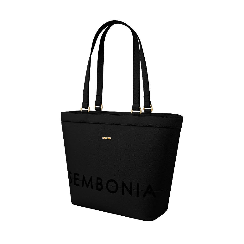 SEMBONIA Whimsical Embroidered Logo Tote Bag - 0603651-303S